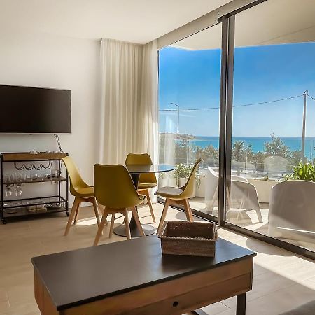 Modern Sea Front Sea Waves Apartment Alicante Exterior foto
