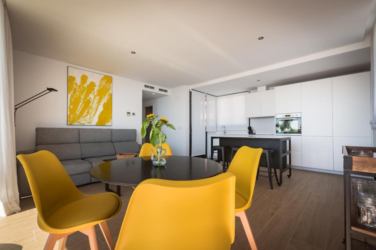 Modern Sea Front Sea Waves Apartment Alicante Exterior foto