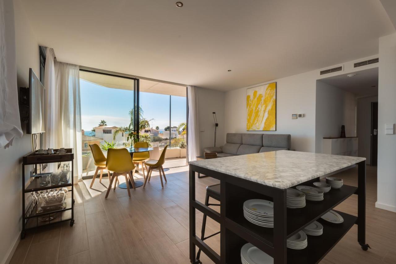 Modern Sea Front Sea Waves Apartment Alicante Exterior foto
