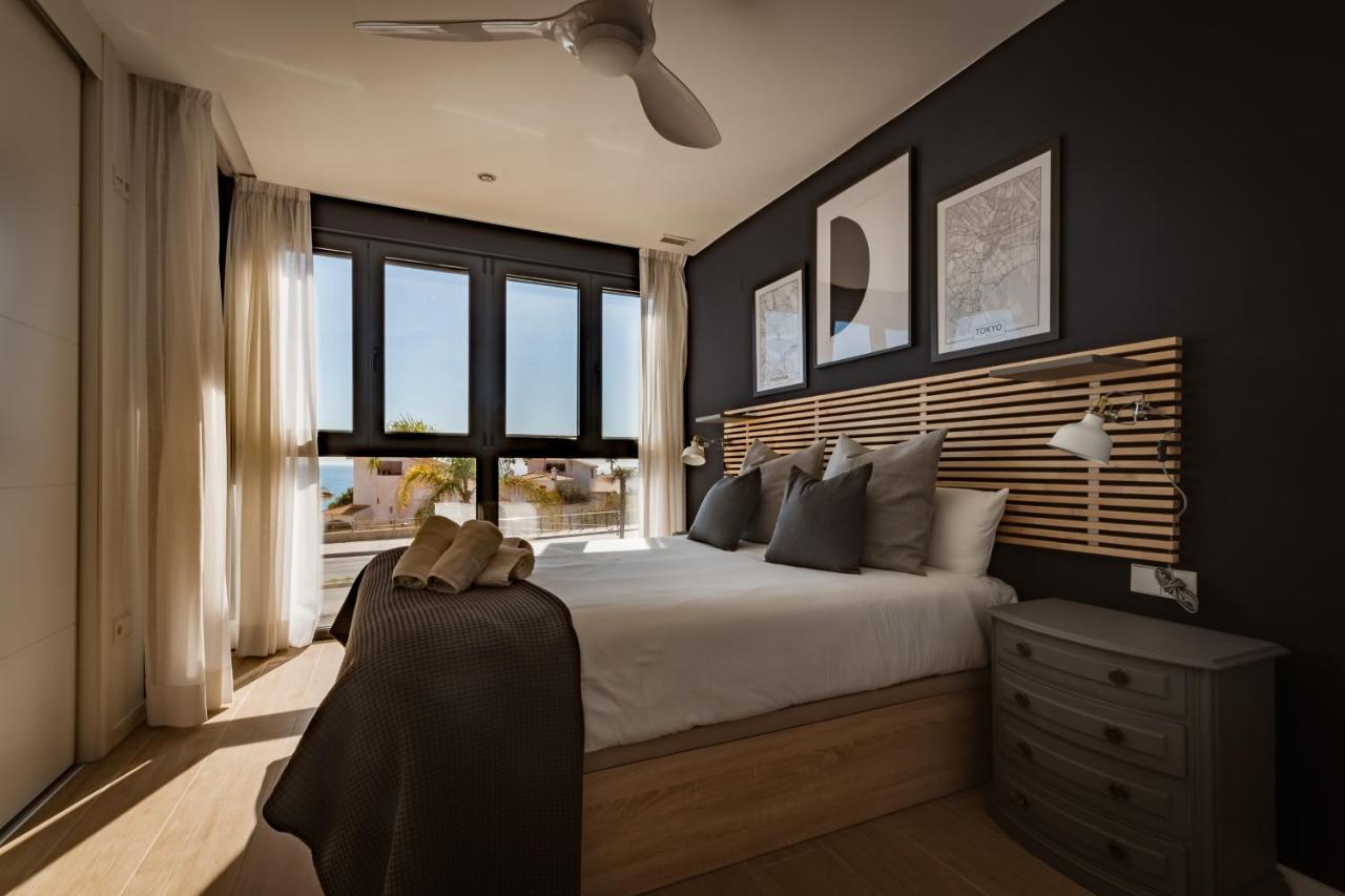 Modern Sea Front Sea Waves Apartment Alicante Exterior foto