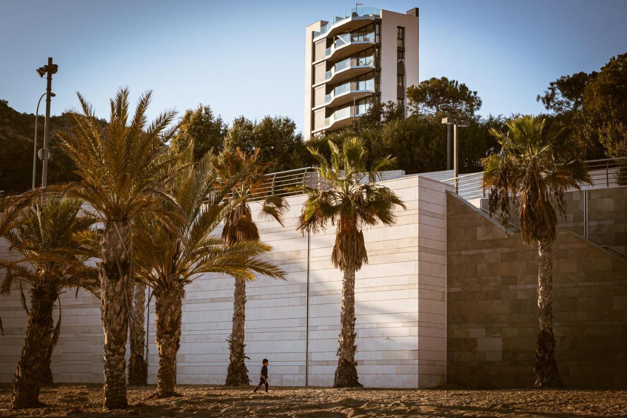 Modern Sea Front Sea Waves Apartment Alicante Exterior foto