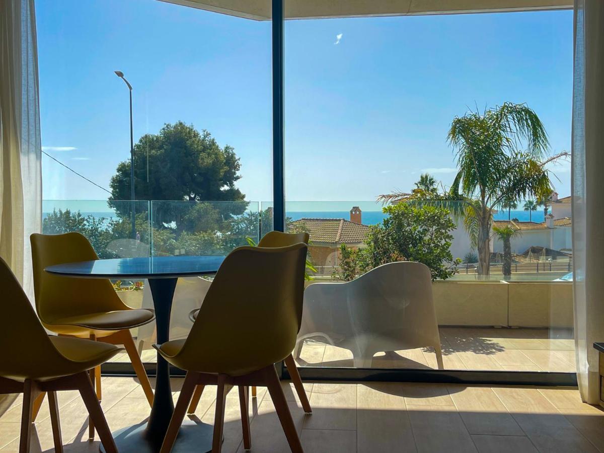 Modern Sea Front Sea Waves Apartment Alicante Exterior foto