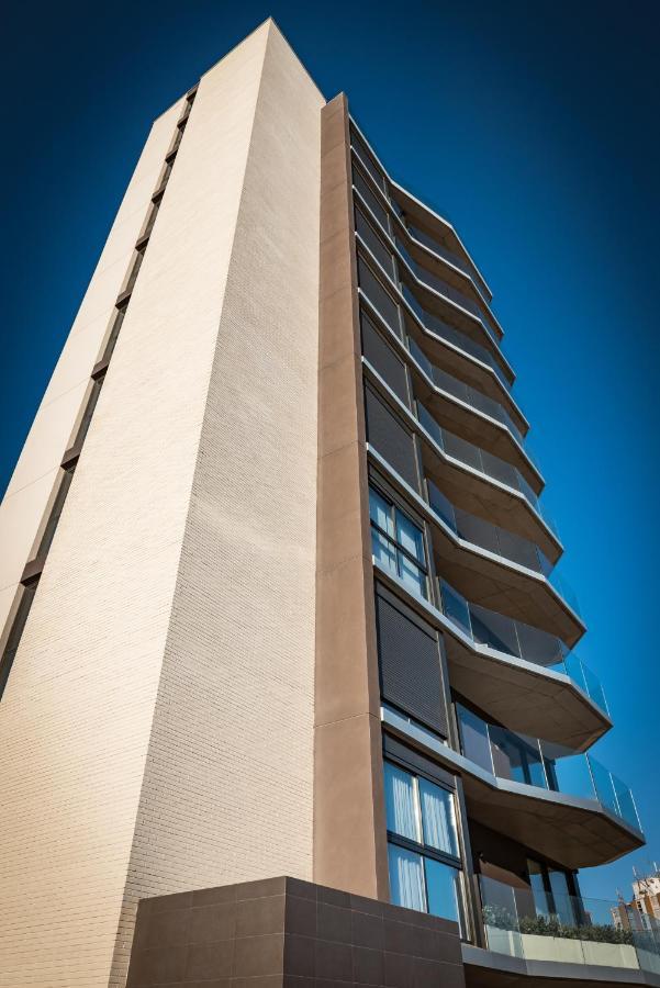 Modern Sea Front Sea Waves Apartment Alicante Exterior foto